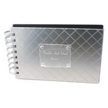 Brushed Silver Photo Album w/ Quilted Pattern
